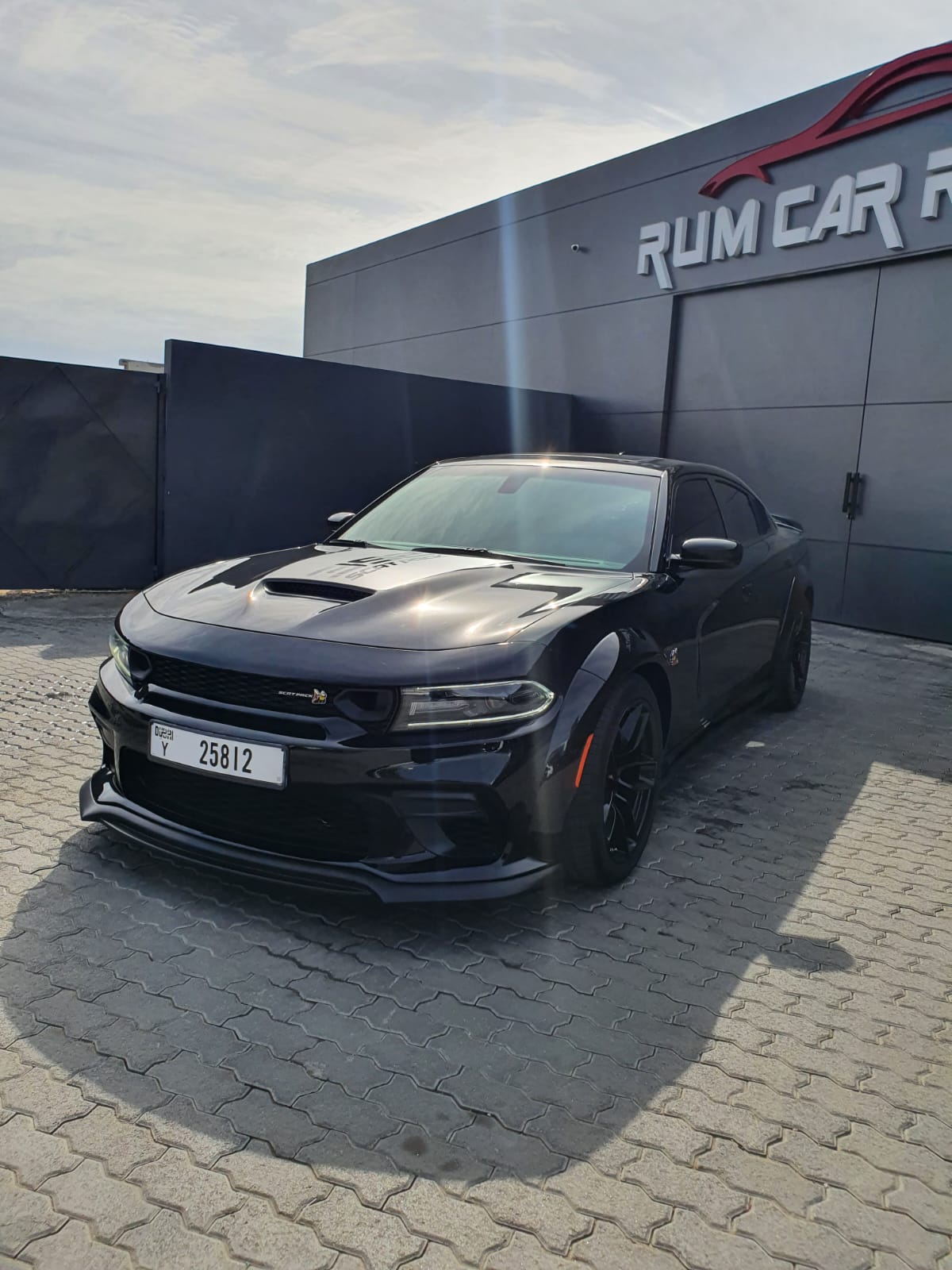 Dodge Charger Scat Pack SRT V8 2021 BLACK 2021 rental dubai