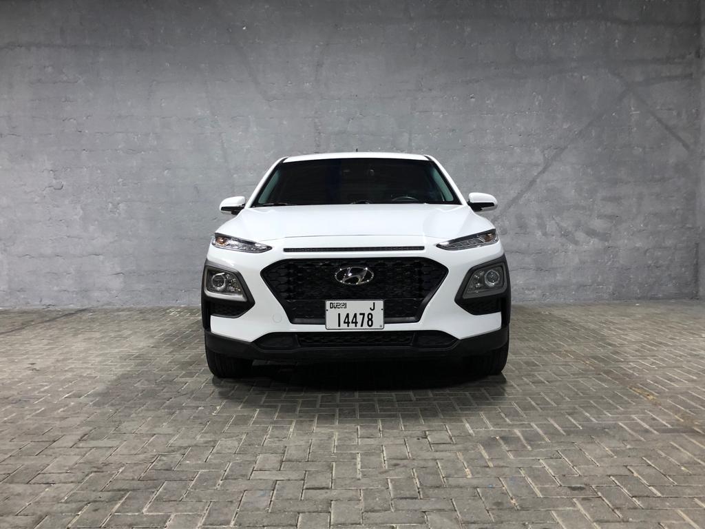 Hyundai Kona WHITE 2019 rental dubai