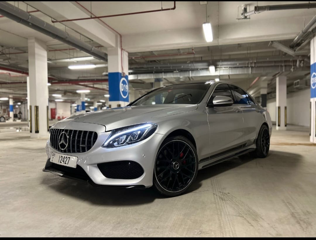 Mercedes Benz C300 AMG  2018 rental dubai
