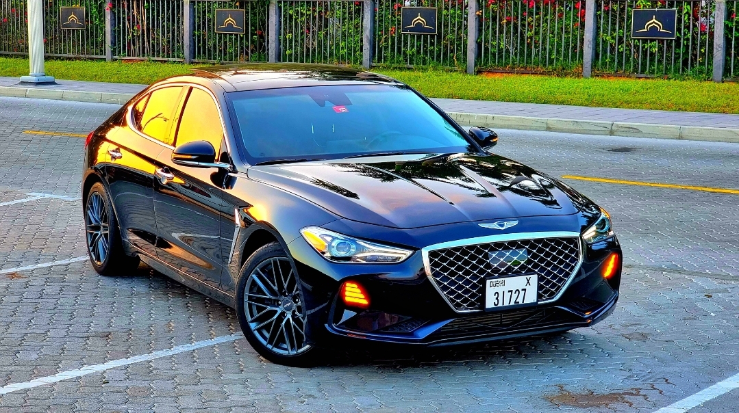 GENESIS G70 (LIMITED) BLACK 2020 rental dubai