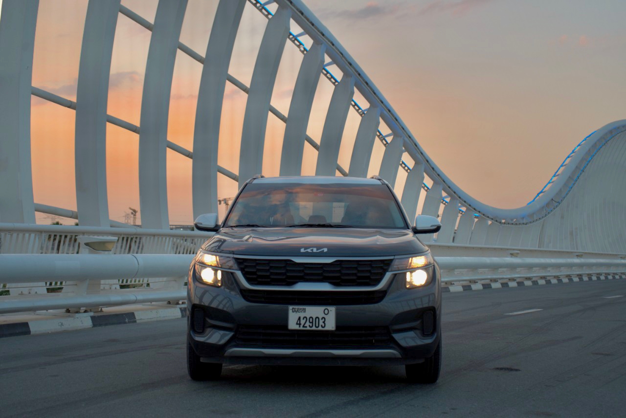 Kia Seltos GREY 2022 rental dubai