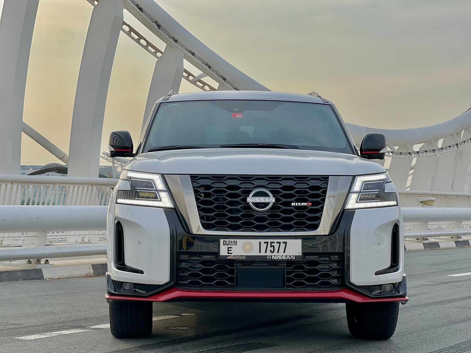 Nissan Patrol Nismo WHITE 2022 rental dubai