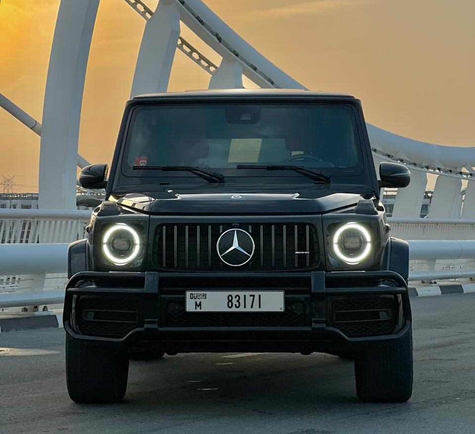 Mercedes G63 BLACK 2022 rental dubai