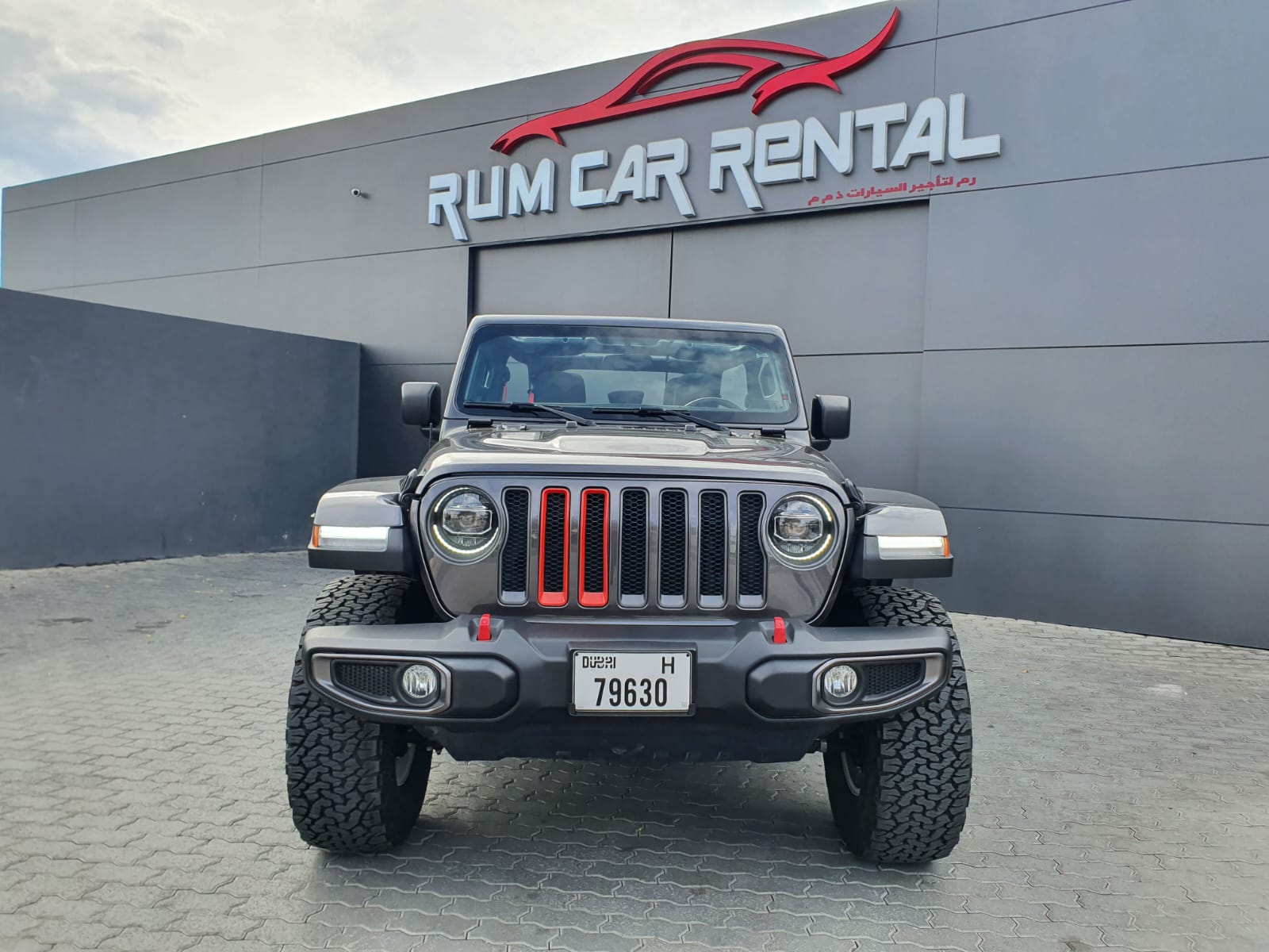 Jeep Wrangler Unlimited Rubicon 4xe 2022 GREY 2022 rental dubai