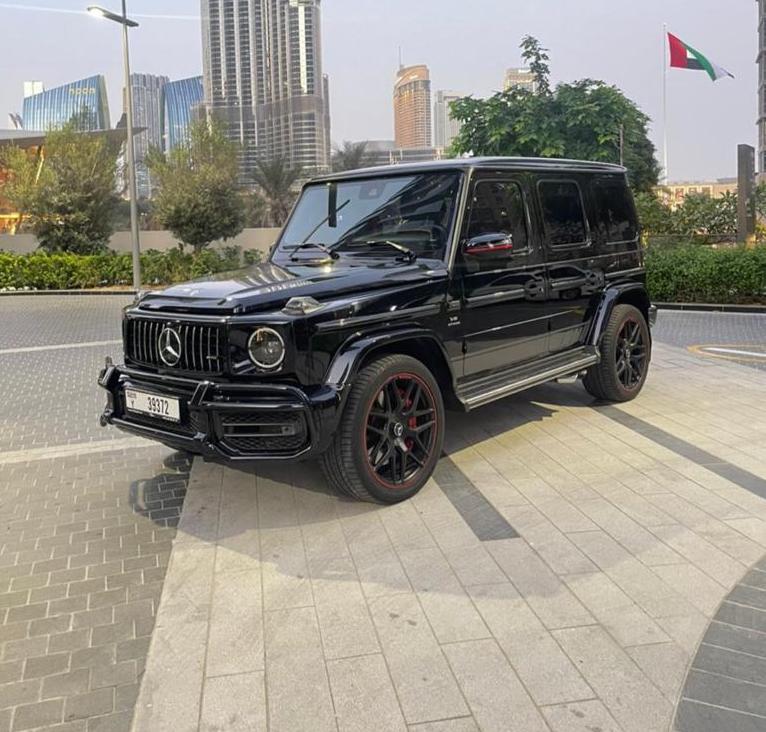 Mercedes AMG G63 BLACK 2022 rental dubai