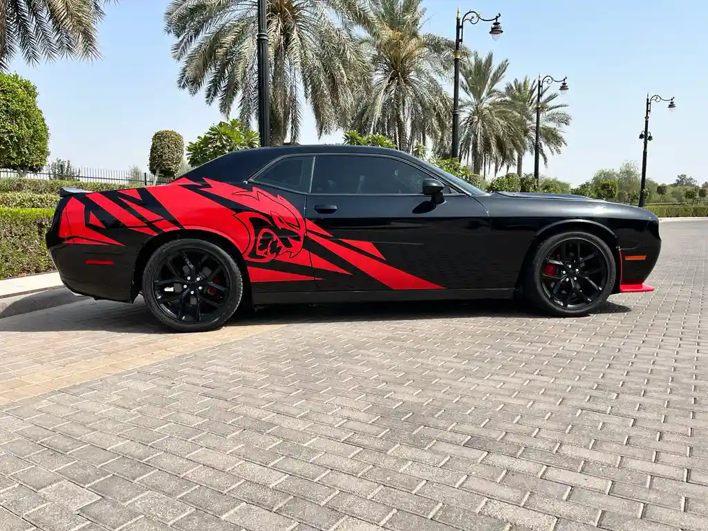 Dodge Challenger RT Demon BLACK 2021 rental dubai