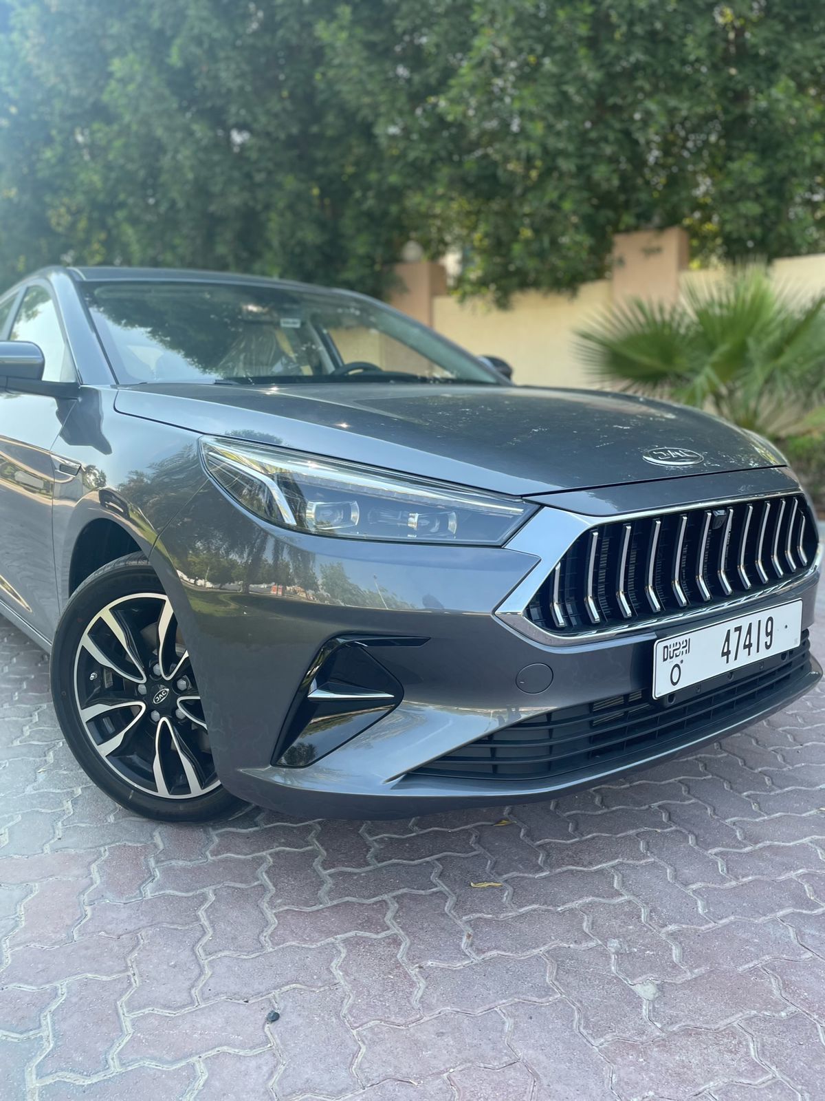 JAC J7 GREY 2023 rental dubai