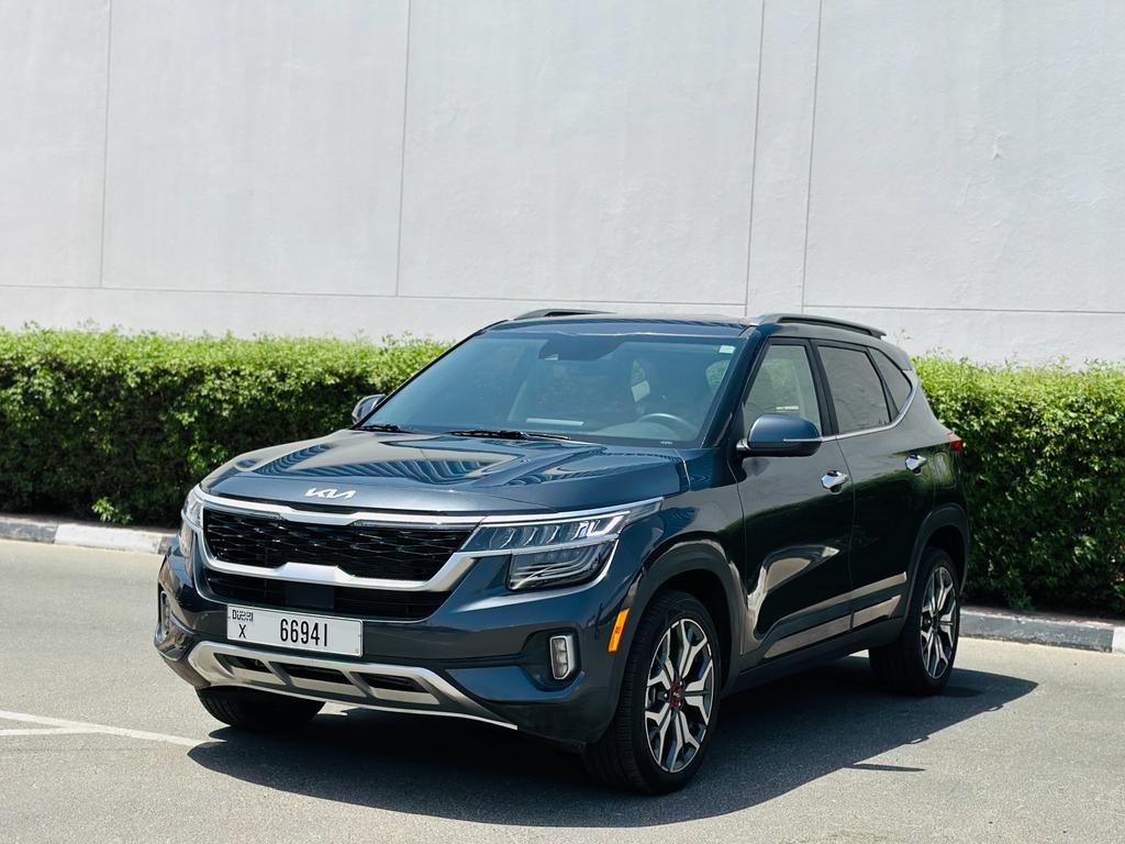 Kia Seltos GREY 2022 rental dubai