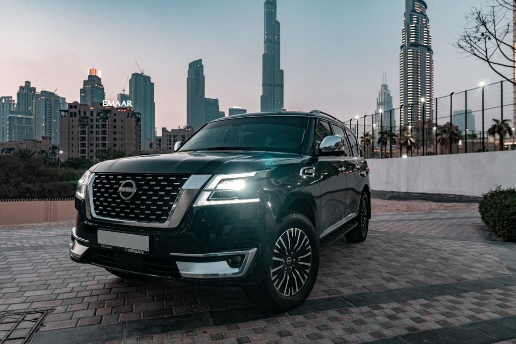 Nissan Titanium BLACK 2022 rental dubai
