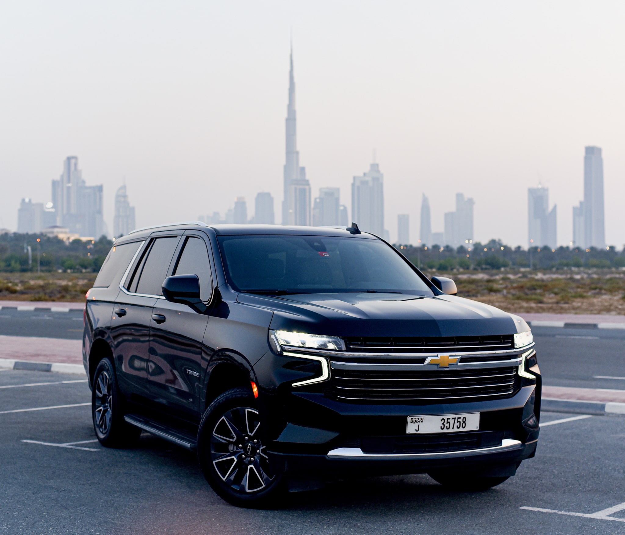 Chevrolet Tahoe BLACK 2021 rental dubai