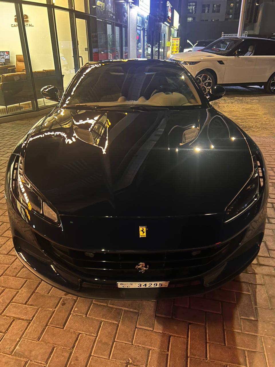 hire Ferrari Portofino Black in dubai