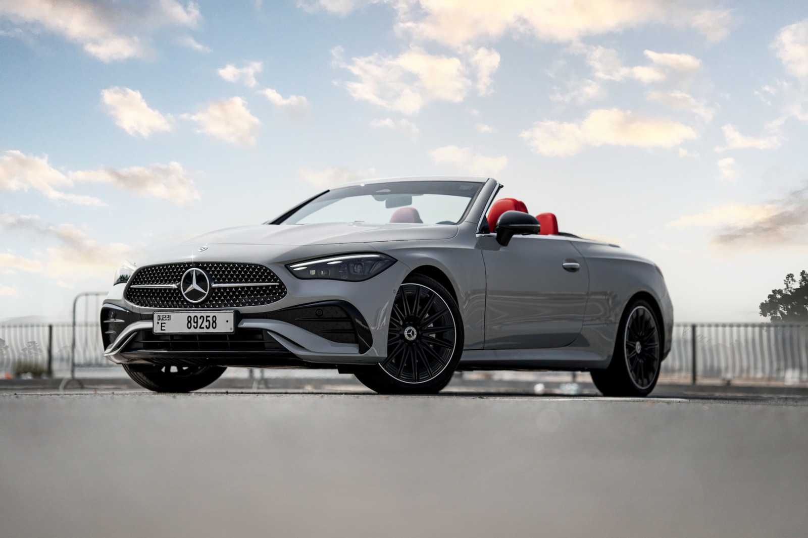 hire CLE 200 convertible in dubai