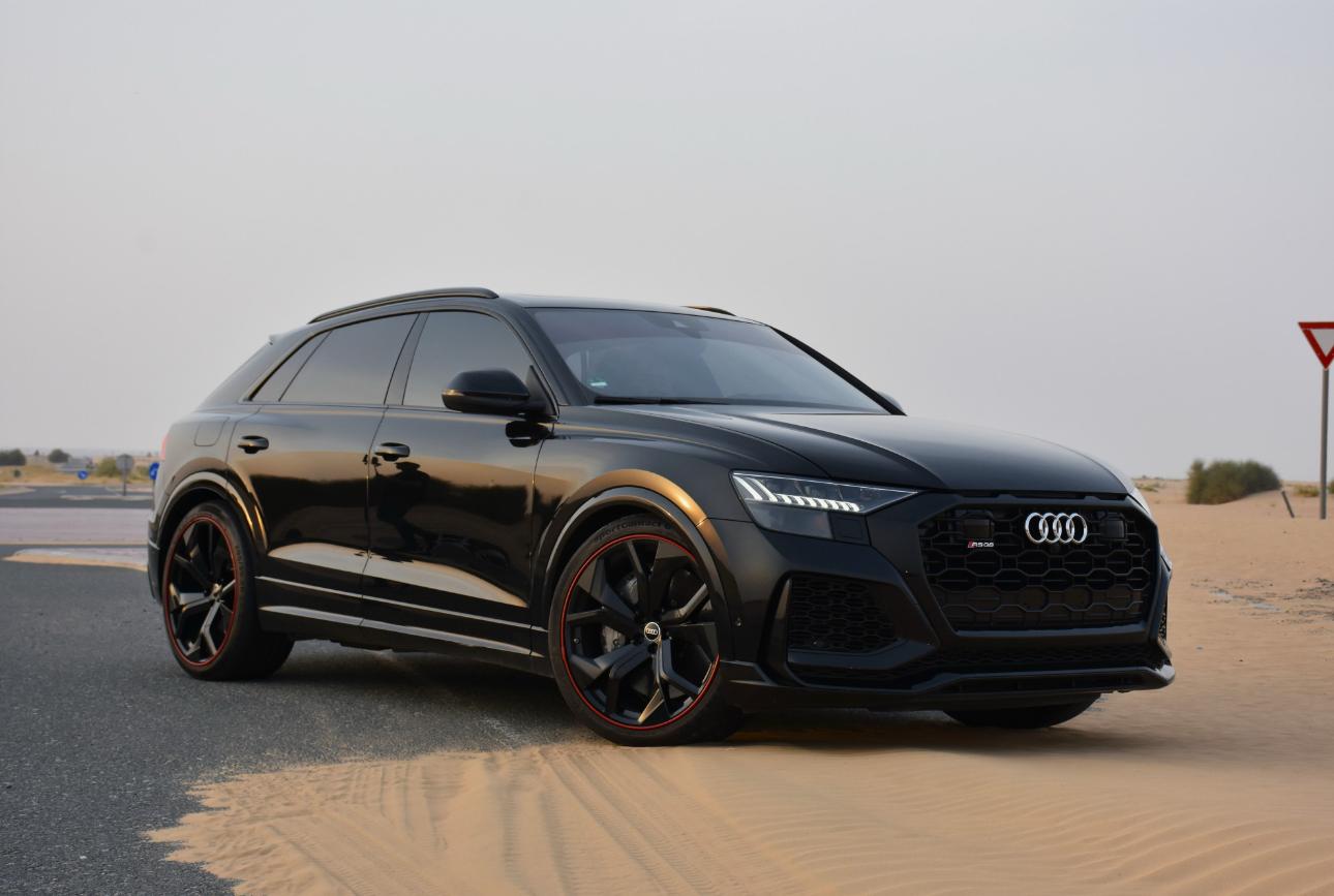 hire Audi RS Q8  in dubai