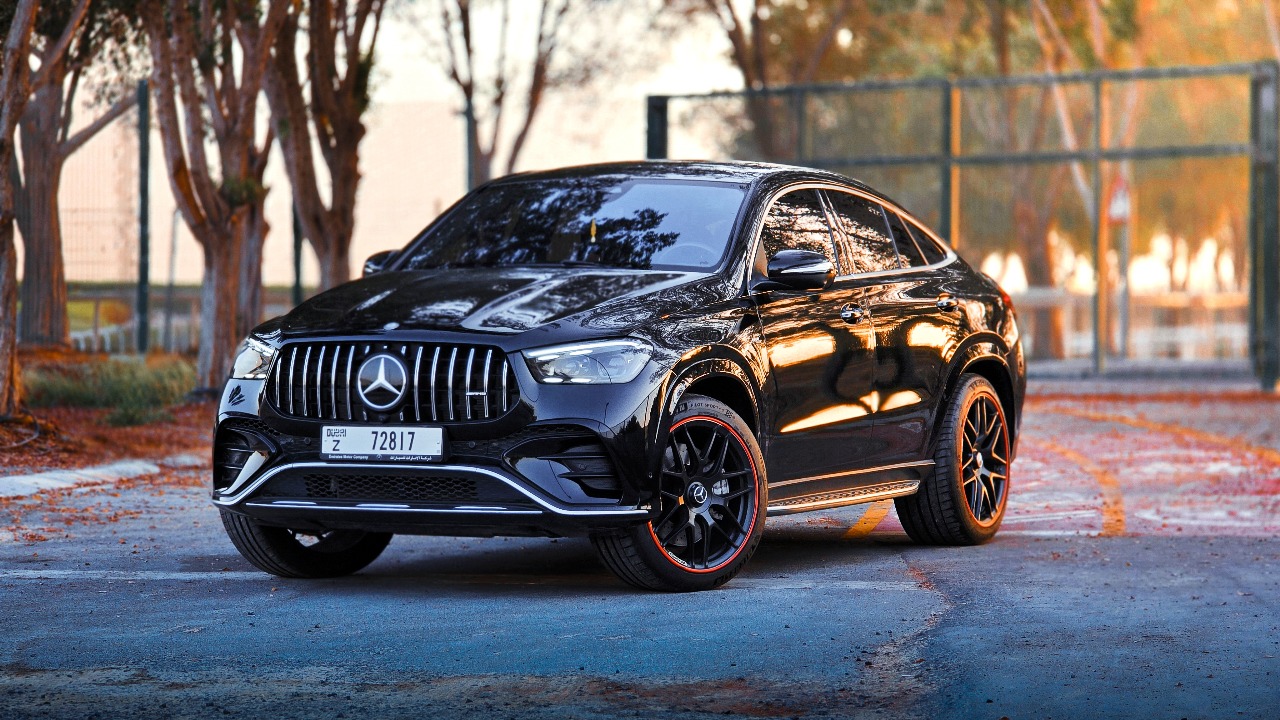 hire Mercedes Benz AMG GLE 53 Coupe Black in dubai