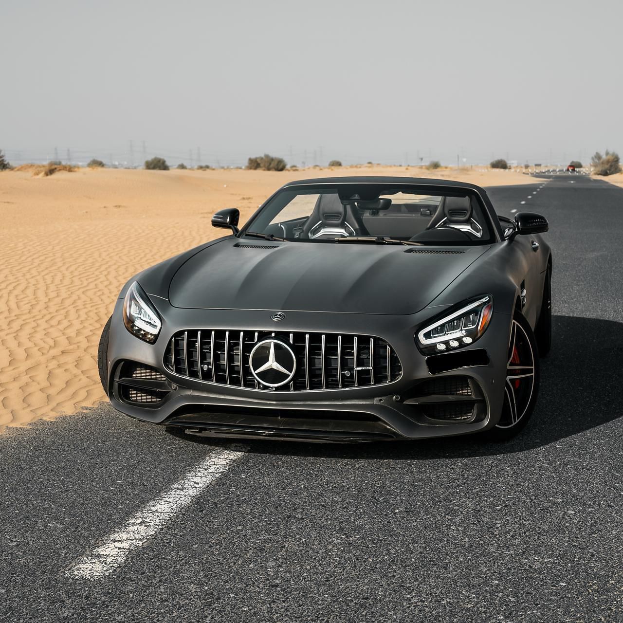 hire Mercedes AMG GTC63 V8 in dubai