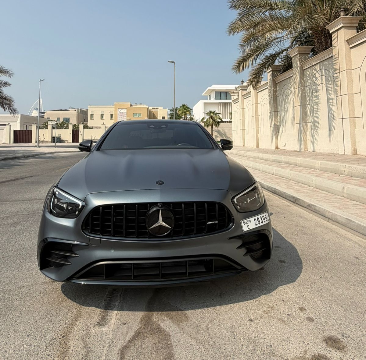hire Mercedes AMG E53 Grey Best Price in dubai