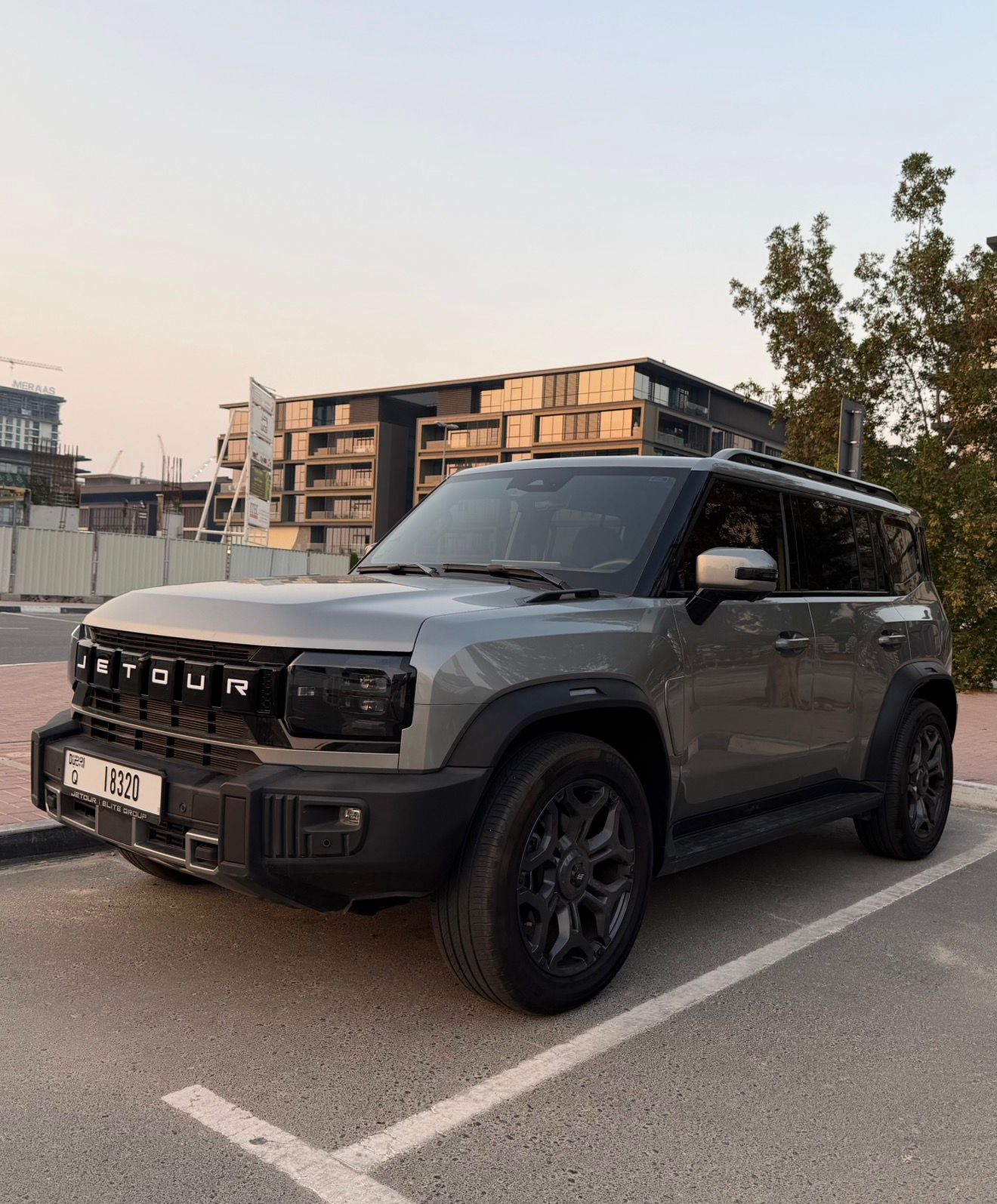 hire Jetour T2 Grey Best Price in dubai