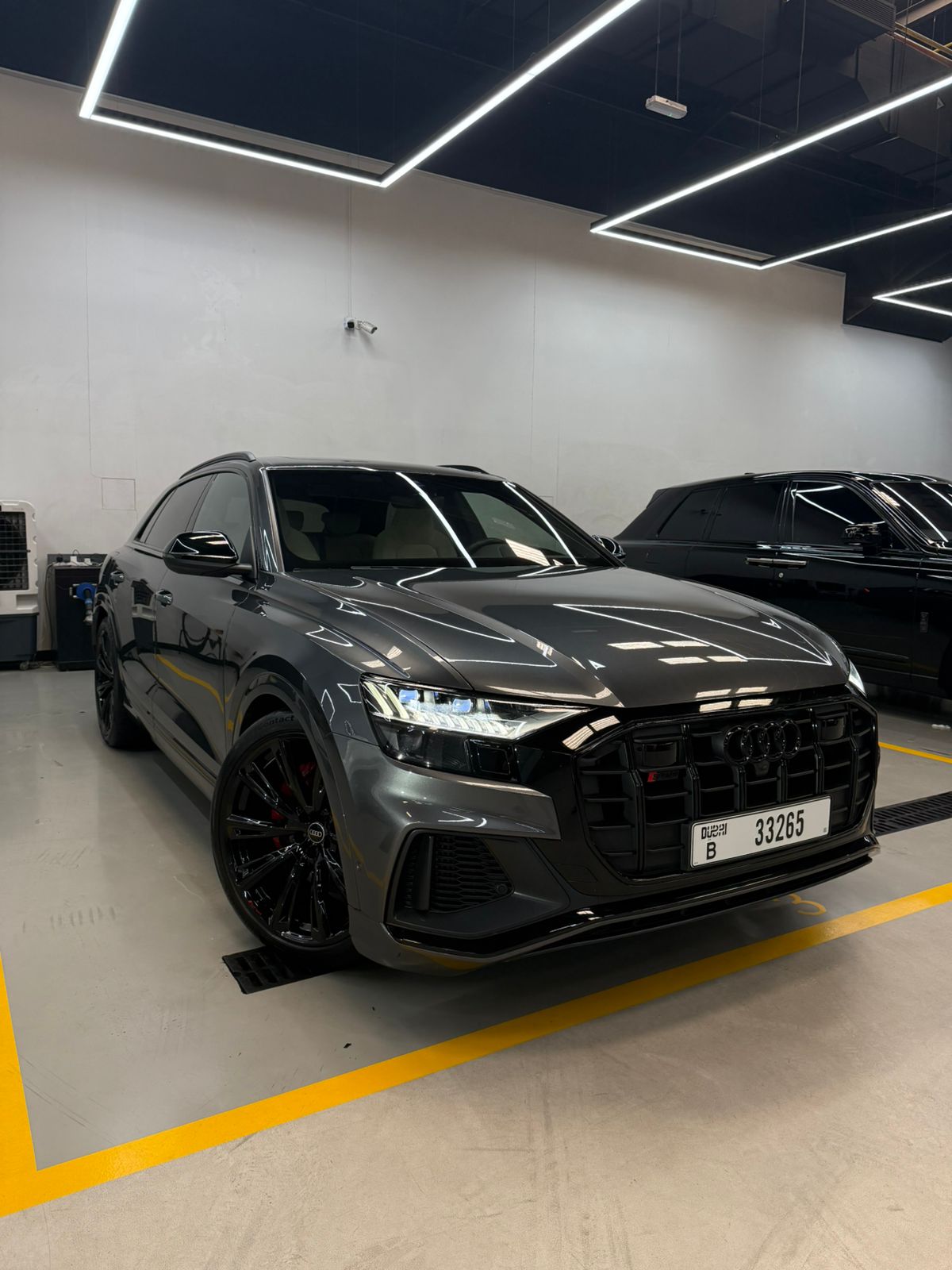 hire AUDI SQ8 Grey Best Price in dubai
