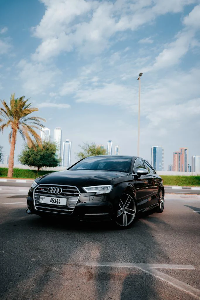 Audi S3 BLACK 2019 rental dubai