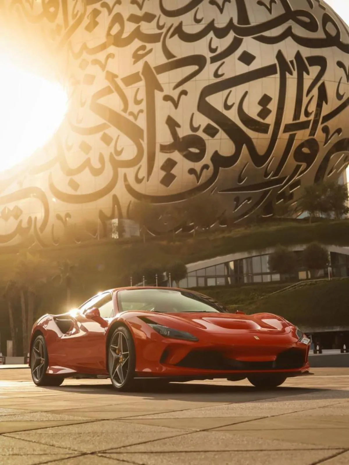 Ferrari 488 RED 2022 rental dubai