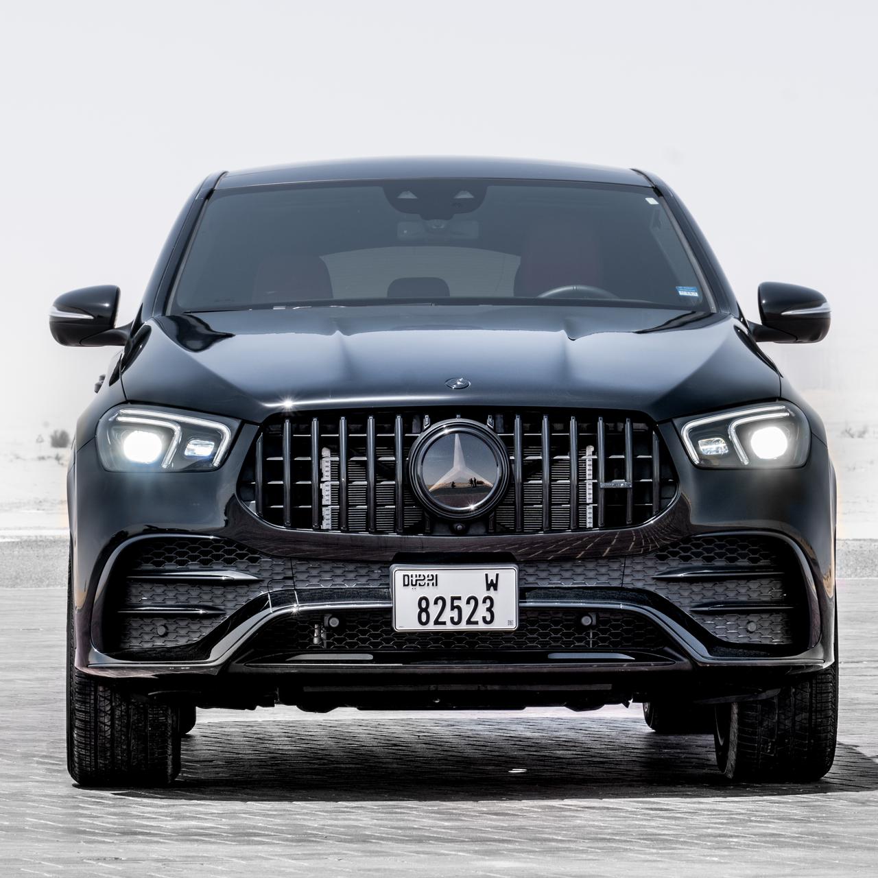 Mercedes GLE53 BLACK 2021 rental dubai