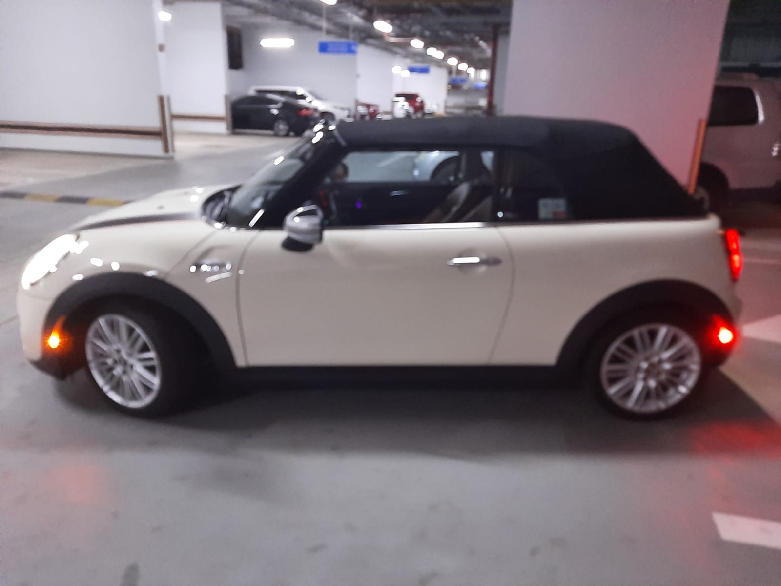 Mini cooper convertible WHITE 2021 rental dubai