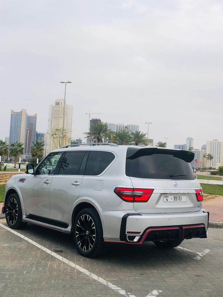 Nissan Patrol Nismo WHITE 2021 rental dubai