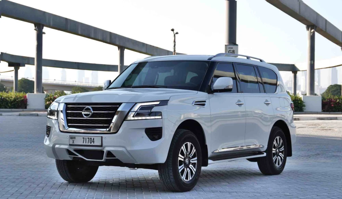 Nissan Patrol WHITE 2022 rental dubai