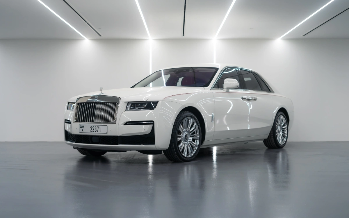 Rolls Royce Ghost WHITE 2022 rental dubai